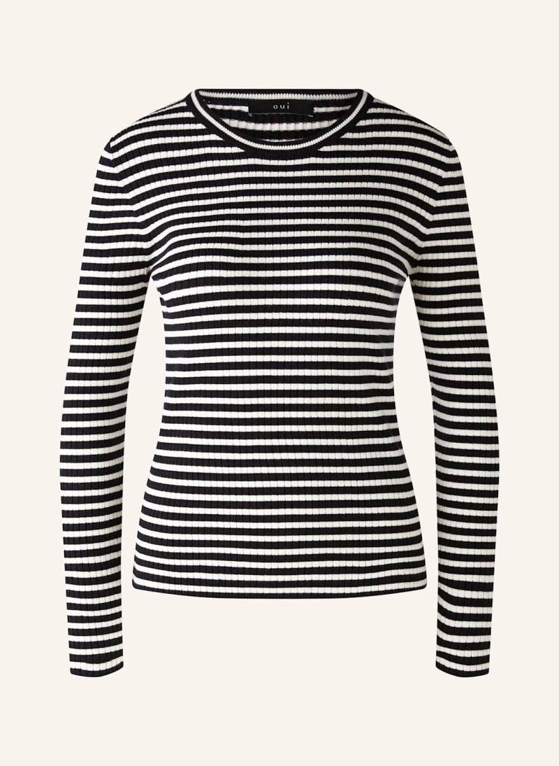 Oui Pullover schwarz von Oui