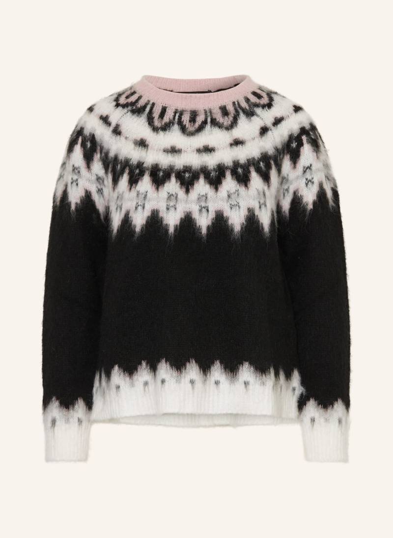 Oui Pullover schwarz von Oui