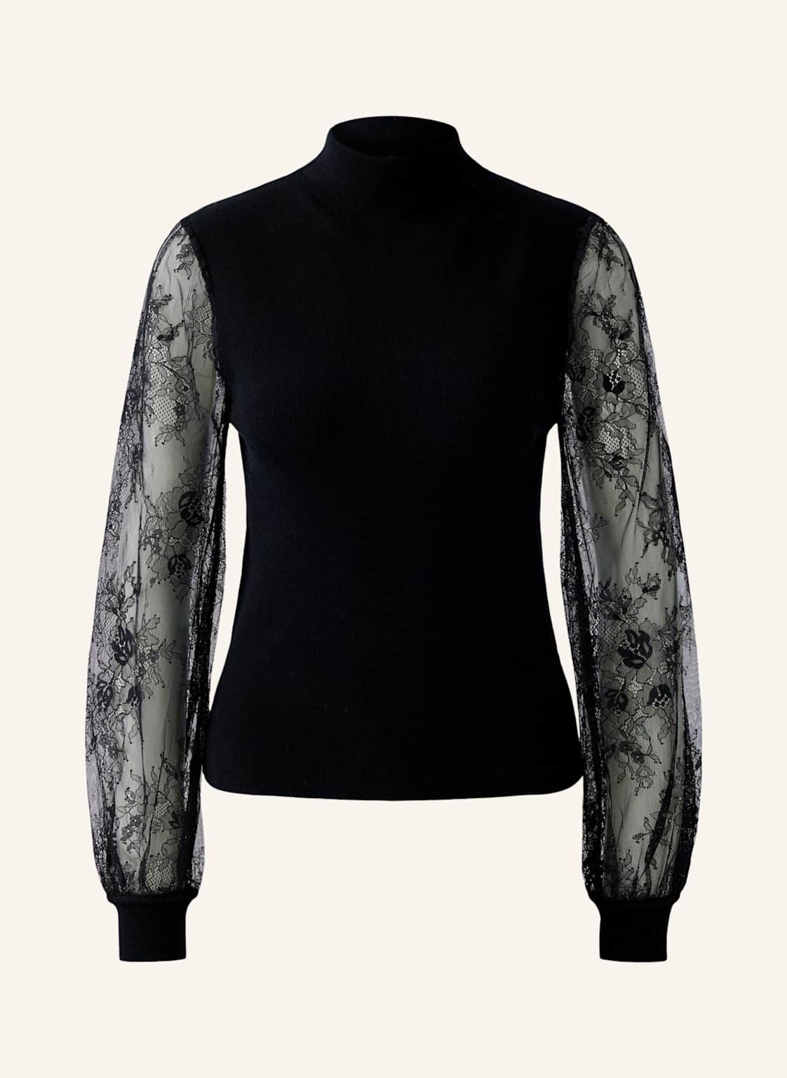 Oui Pullover schwarz von Oui