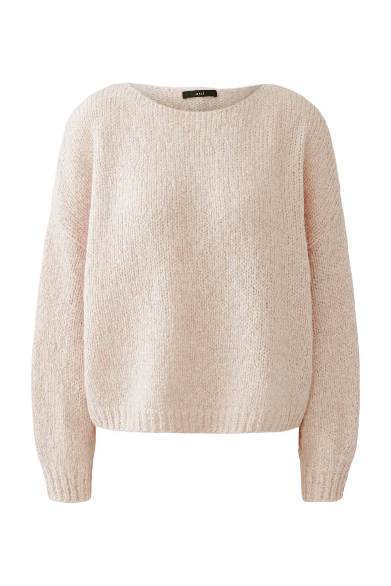 Oui - Pullover sepia rose - Gr. - 40 von Oui