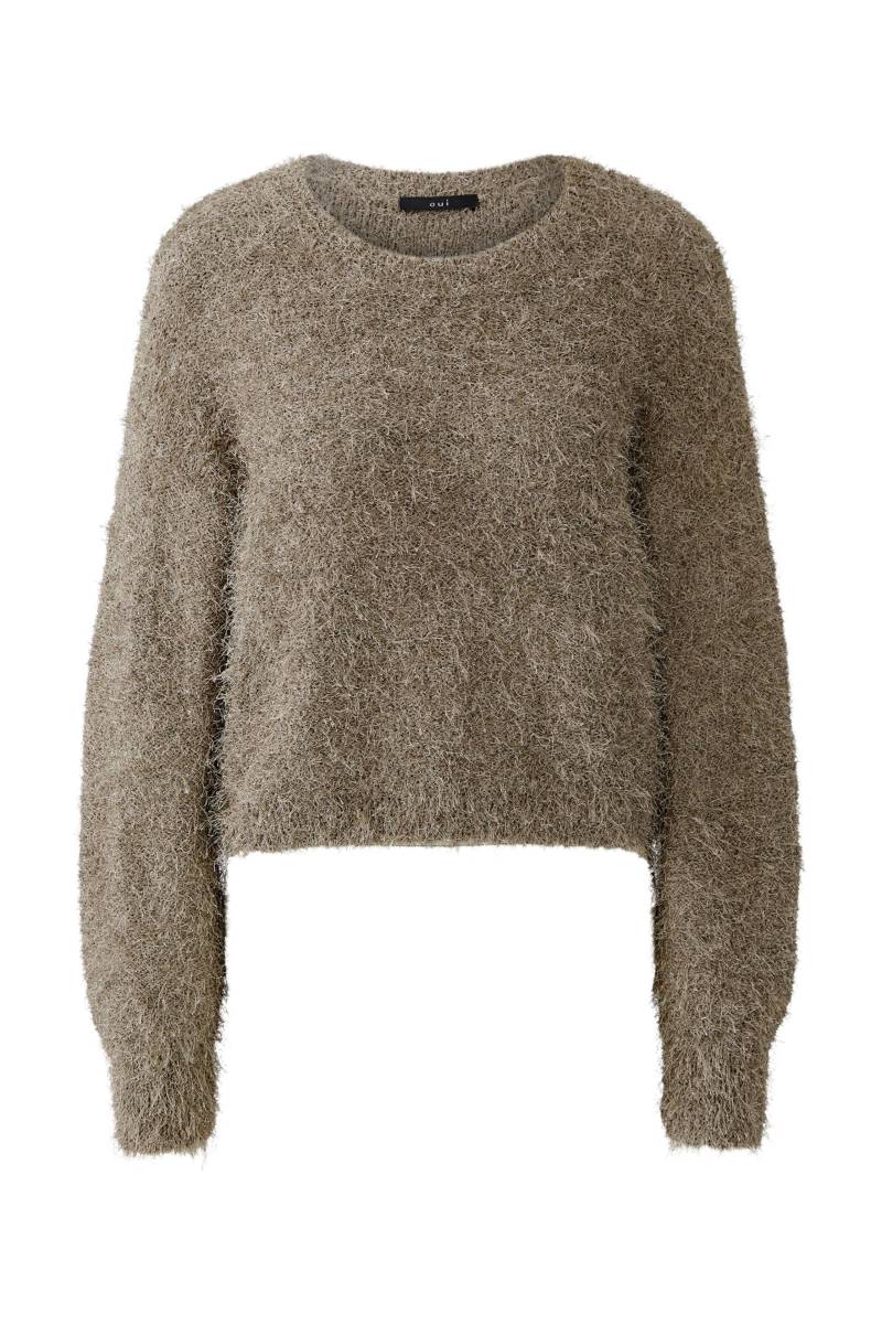 Oui - Pullover smokey taupe - Gr. - 34 von Oui