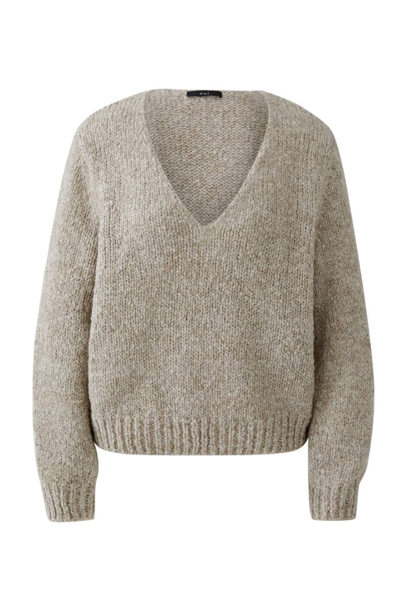 Oui - Pullover smokey taupe - Gr. - 44 von Oui