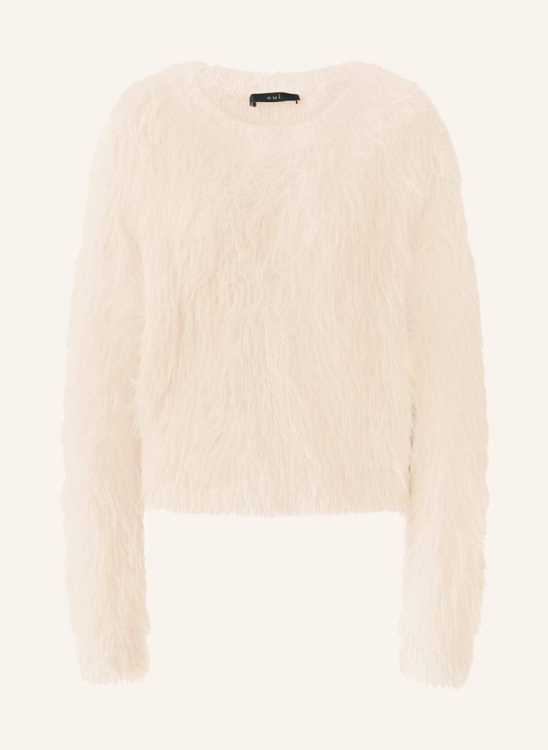 Oui Pullover weiss von Oui