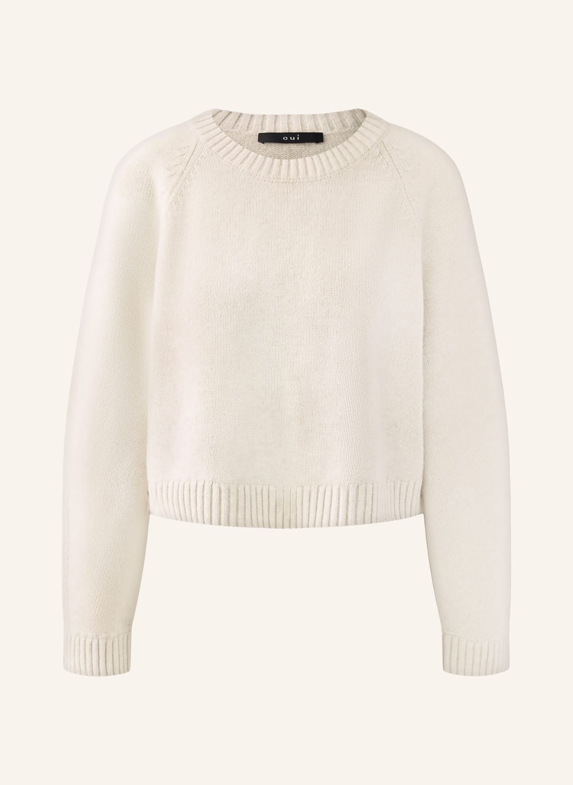 Oui Pullover weiss von Oui