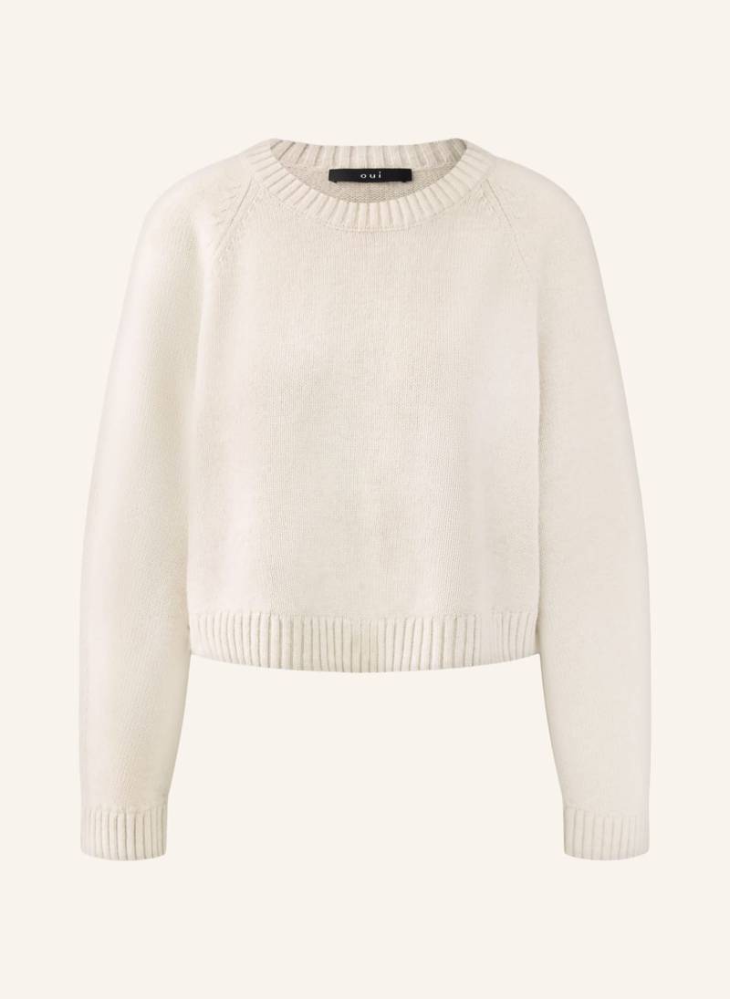 Oui Pullover weiss von Oui