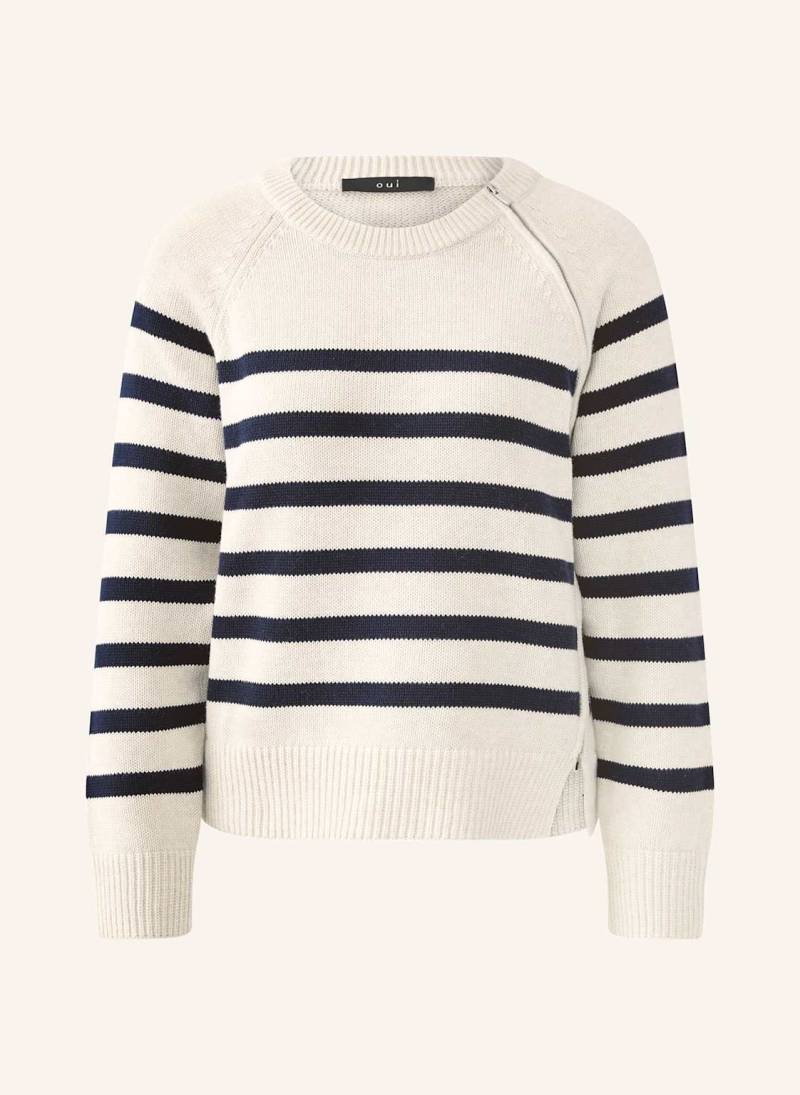 Oui Pullover weiss von Oui