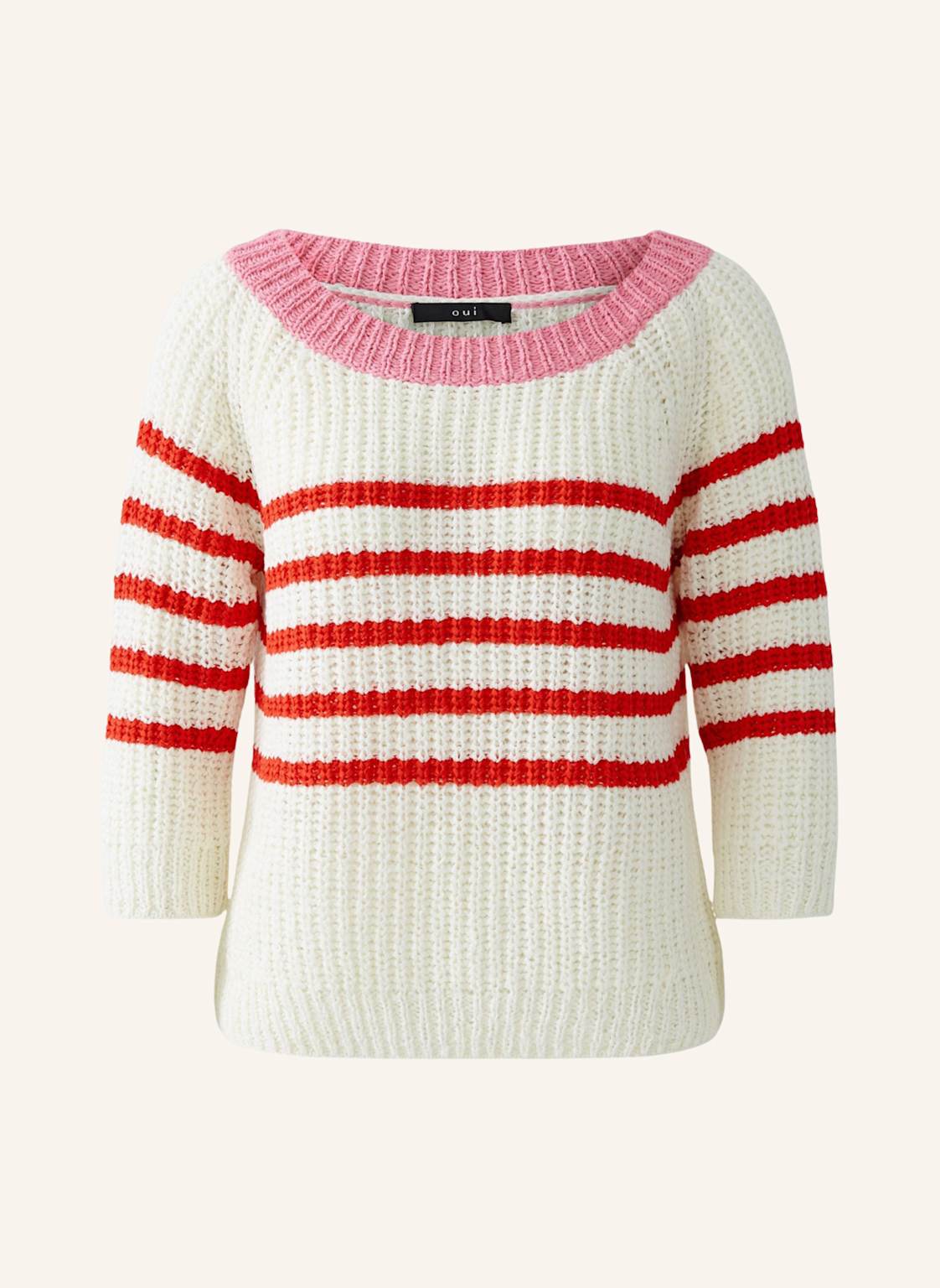 Oui Pullover weiss von Oui
