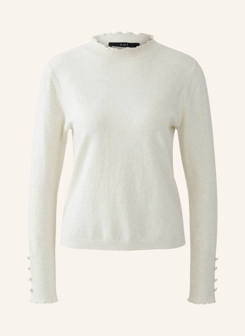 Oui Pullover weiss Oui Pullover weiss von Oui