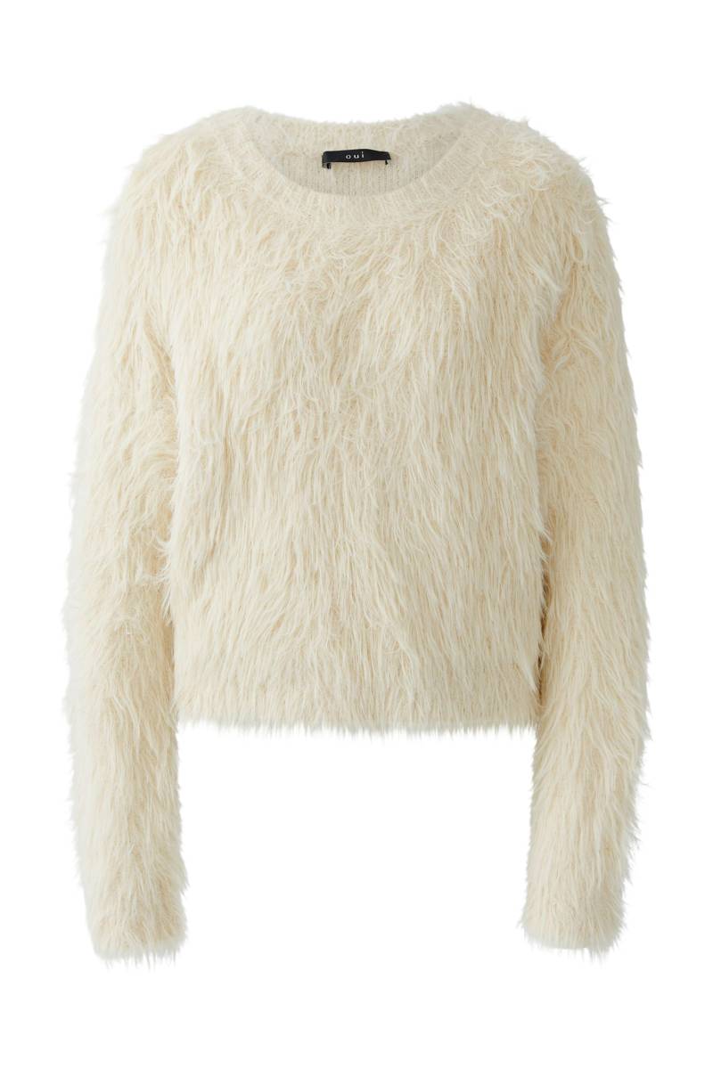 Oui - Pullover whitecap gray - Gr. - 38 von Oui