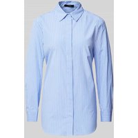 Oui Regular Fit Hemdbluse mit verdeckter Knopfleiste in Hellblau, Größe 38 Oui Regular Fit Hemdbluse mit verdeckter Knopfleiste in Hellblau, Größe 38 von Oui