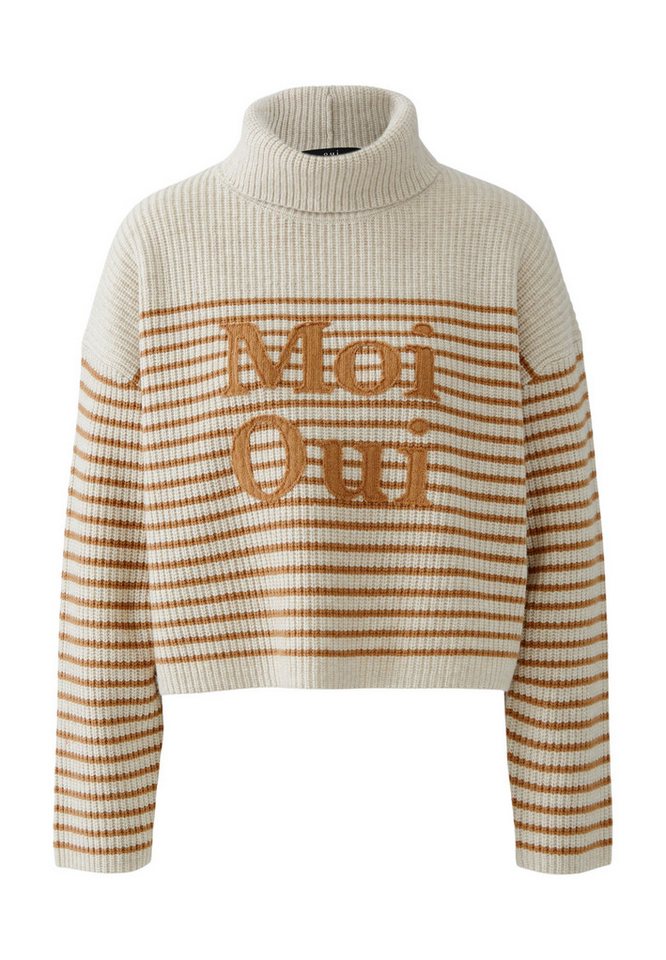 Oui Rollkragenpullover Pullover von Oui