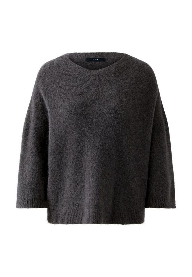 Oui Rundhalspullover Pullover von Oui
