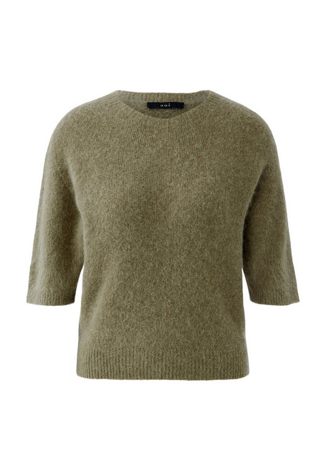 Oui Rundhalspullover Pullover von Oui