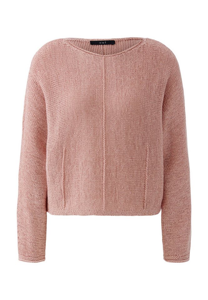 Oui Rundhalspullover von Oui