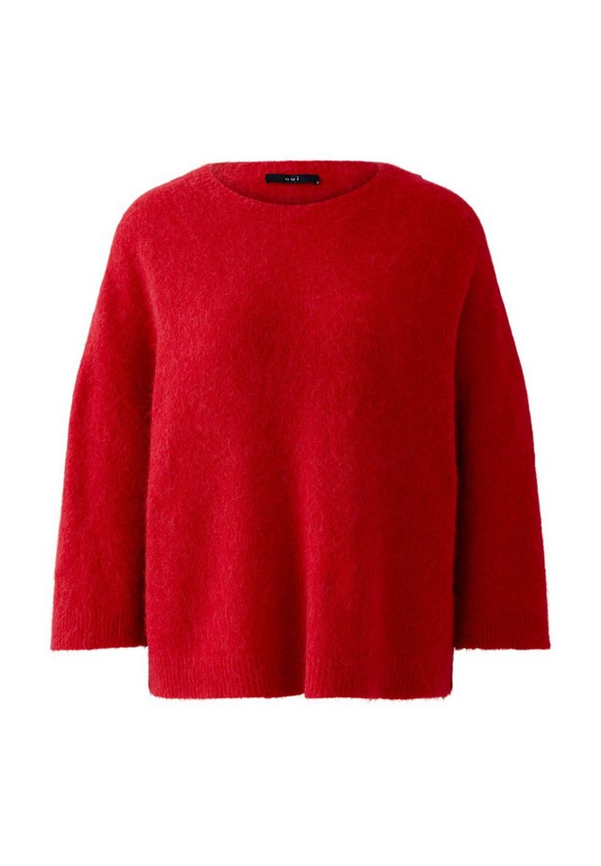 Oui Rundhalspullover Pullover von Oui