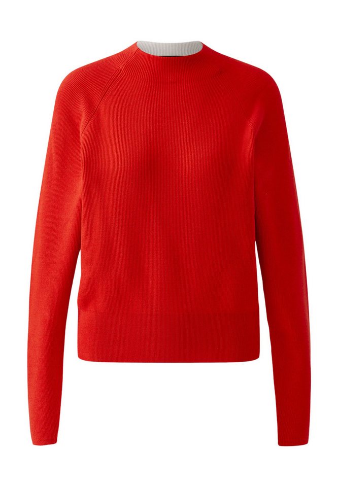 Oui Rundhalspullover Pullover von Oui