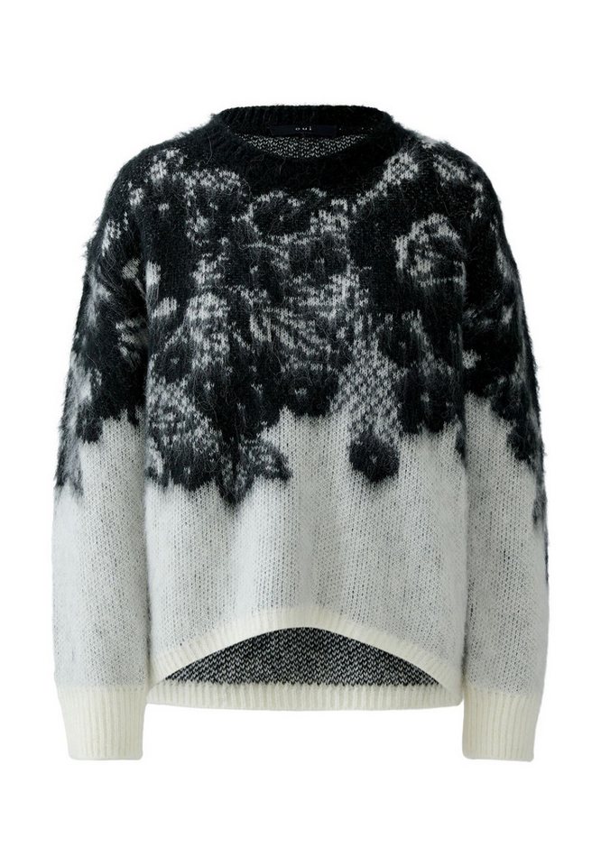 Oui Rundhalspullover Pullover von Oui