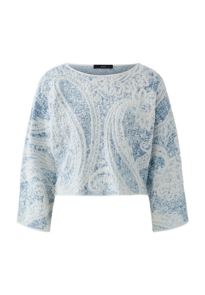 Oui Rundhalspullover von Oui