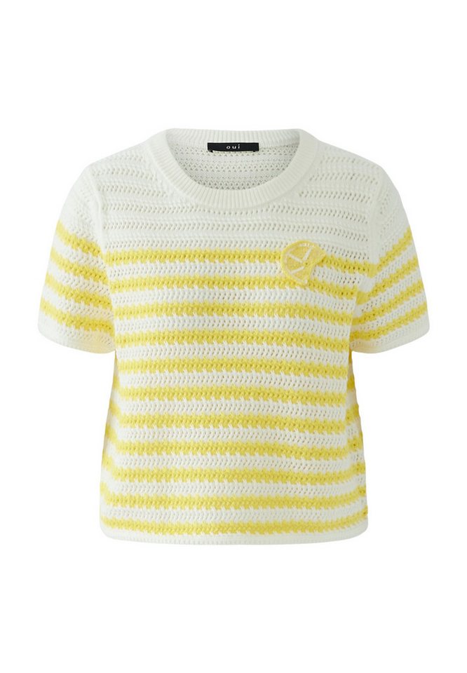 Oui Rundhalspullover von Oui