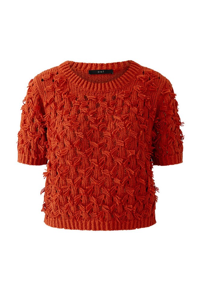 Oui Rundhalspullover von Oui