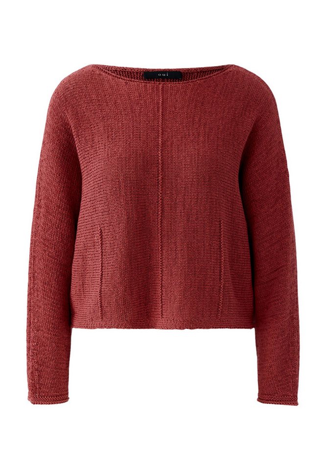 Oui Rundhalspullover von Oui