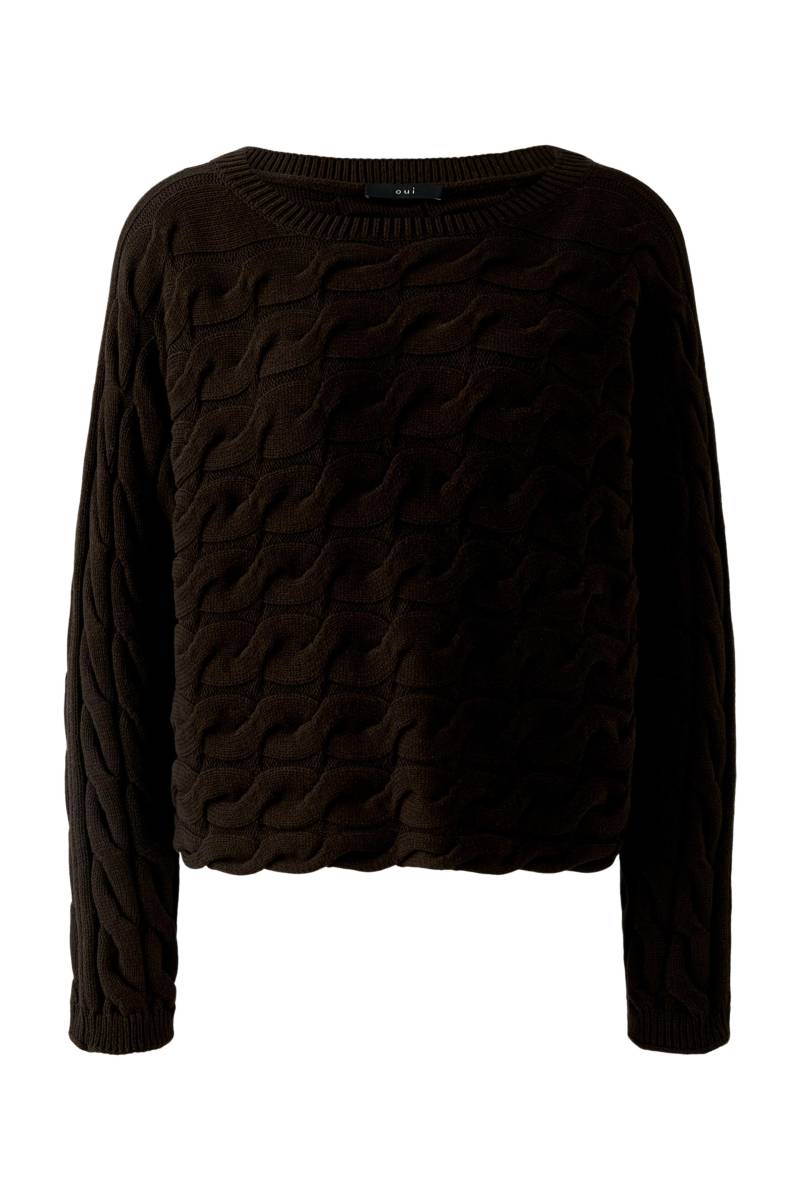Oui - SIRAH Pullover - Gr. - 40 von Oui
