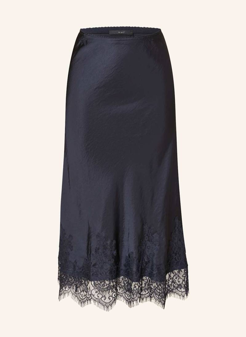 Oui Satinrock blau von Oui