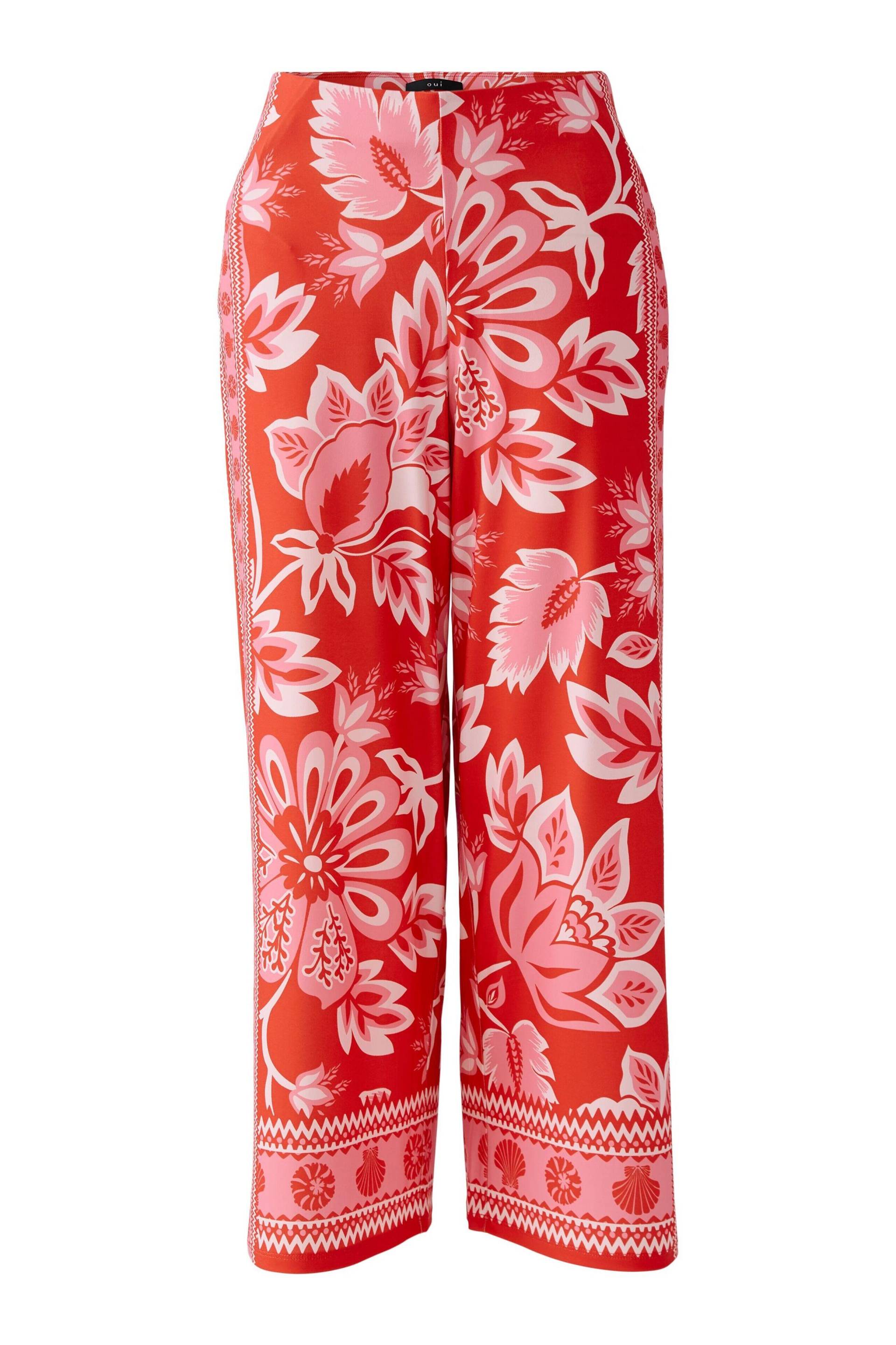 Oui - Schlupfhose Silky Touch Qualität red rose - Gr. - 42 von Oui