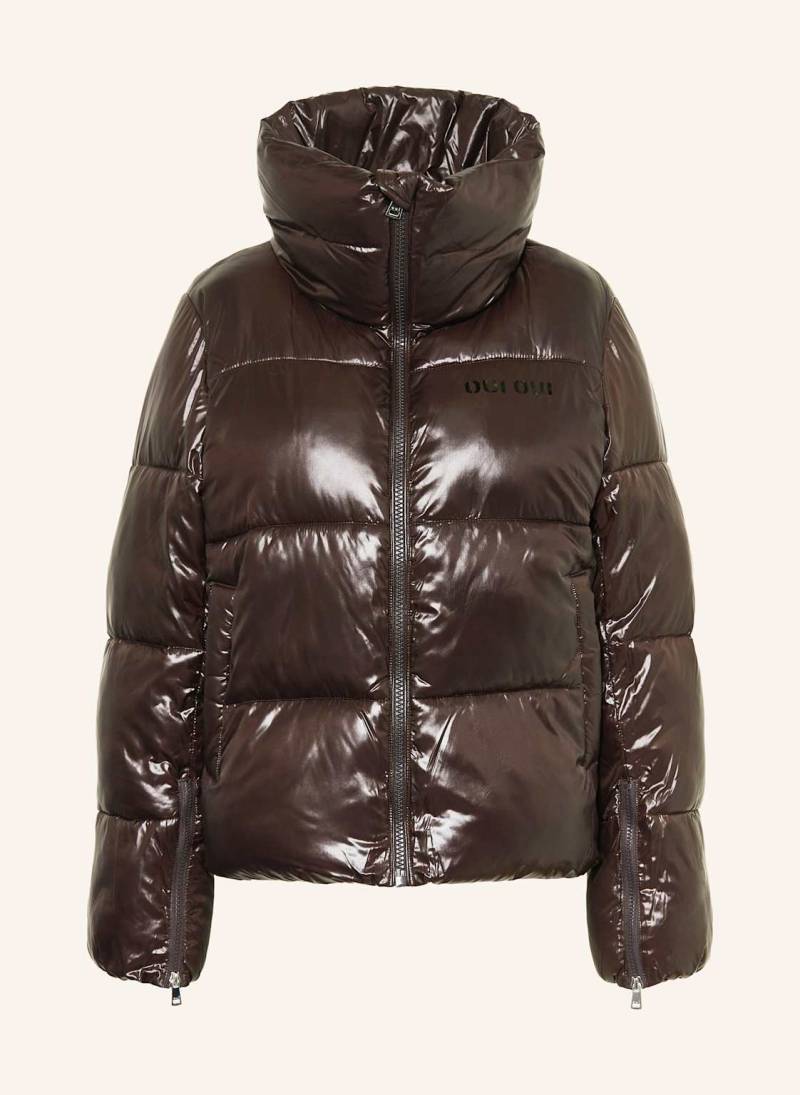Oui Steppjacke braun von Oui