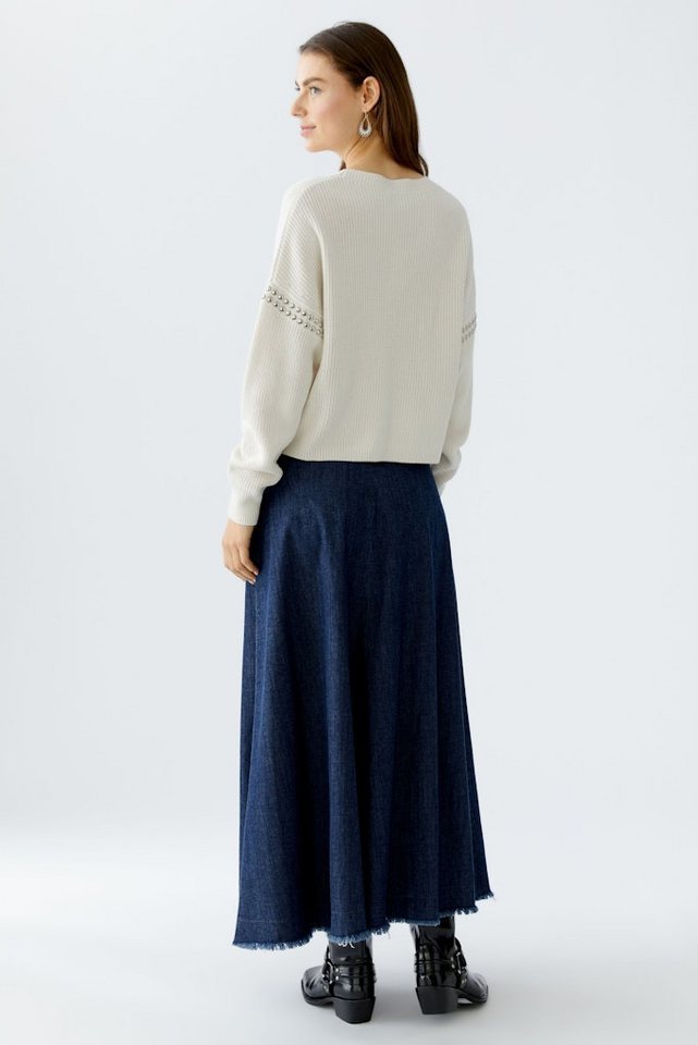 Oui Strandpullover Pullover gardenia von Oui