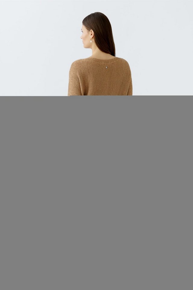 Oui Strandpullover Pullover salty caramel von Oui