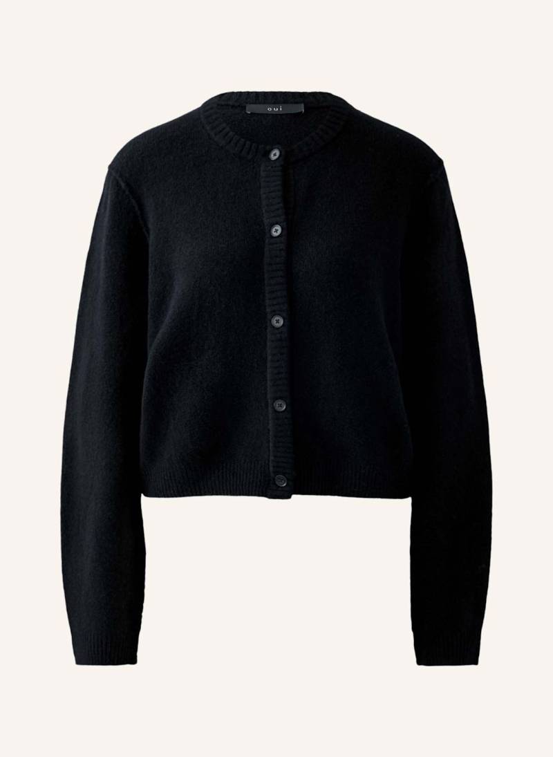 Oui Strickjacke Ilaya schwarz von Oui