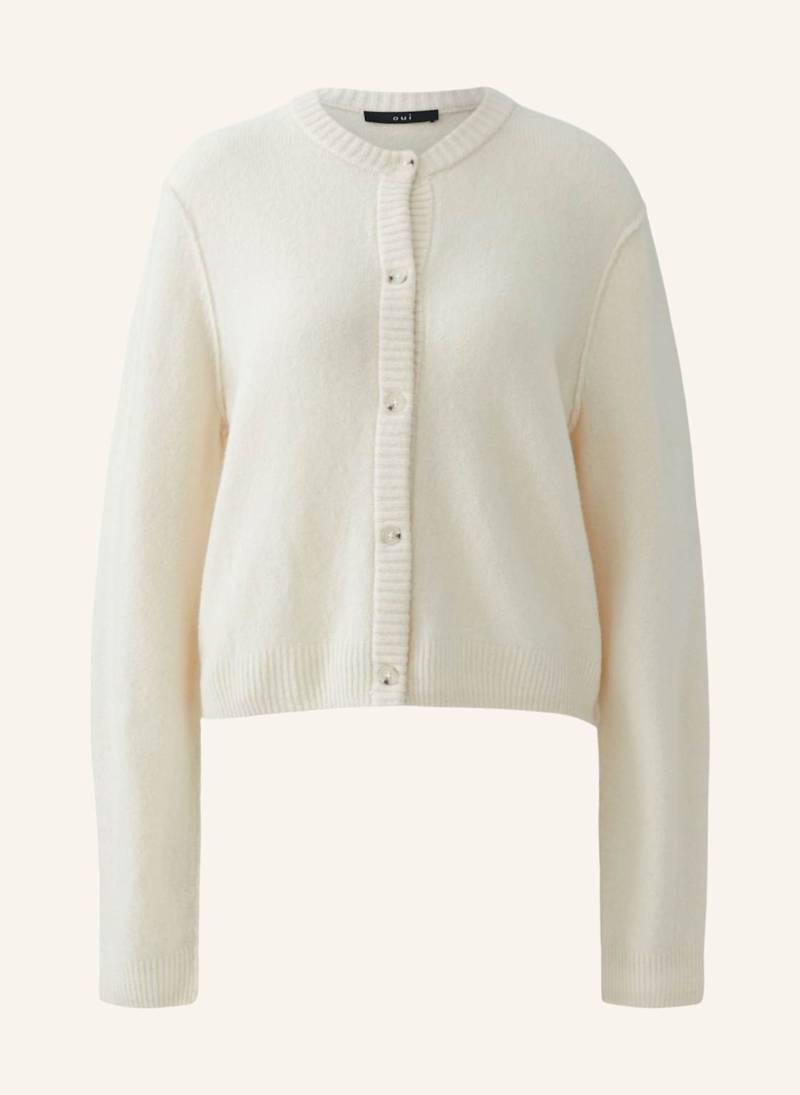 Oui Strickjacke Ilaya weiss von Oui