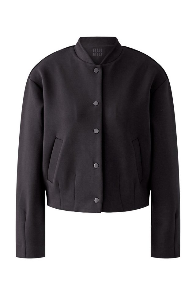 Oui Strickjacke Jacke espresso von Oui