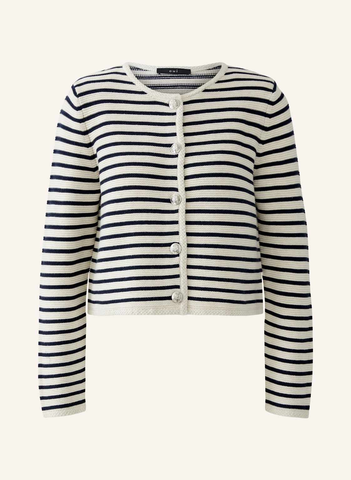 Oui Strickjacke Marea weiss Oui Strickjacke Marea weiss von Oui