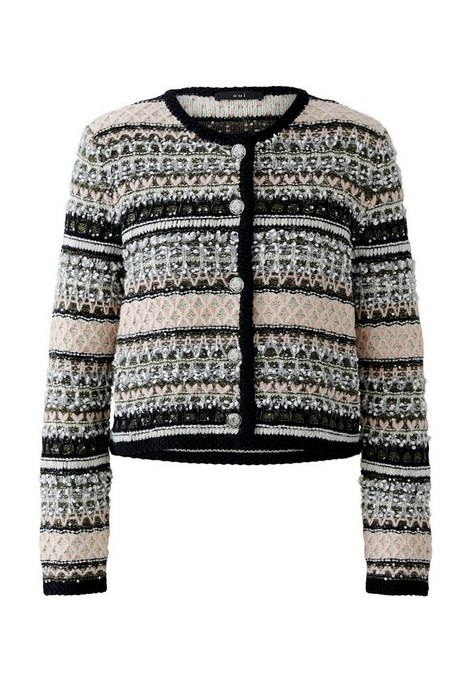 Oui Strickjacke Strickjacke von Oui