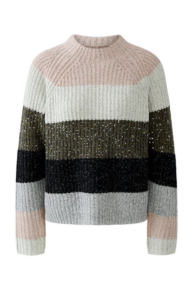 Oui Strickpullover Oui Pullover Iconic Garn Mix (1-tlg) von Oui