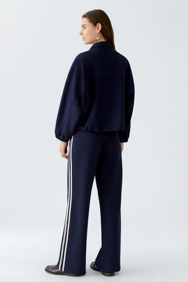 Oui Strickweste Jacke darkblue von Oui