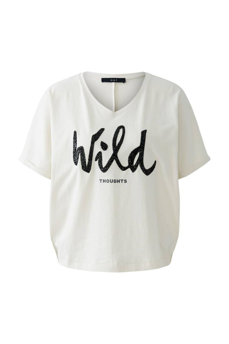 Oui - T-Shirt 100% Biobaumwolle - Gr. - 36 von Oui