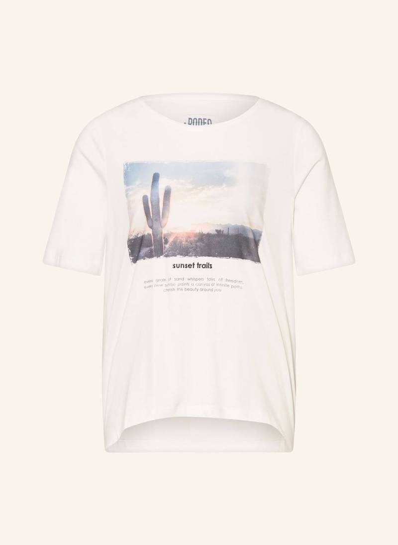 Oui T-Shirt Mit Schmucksteinen weiss von Oui