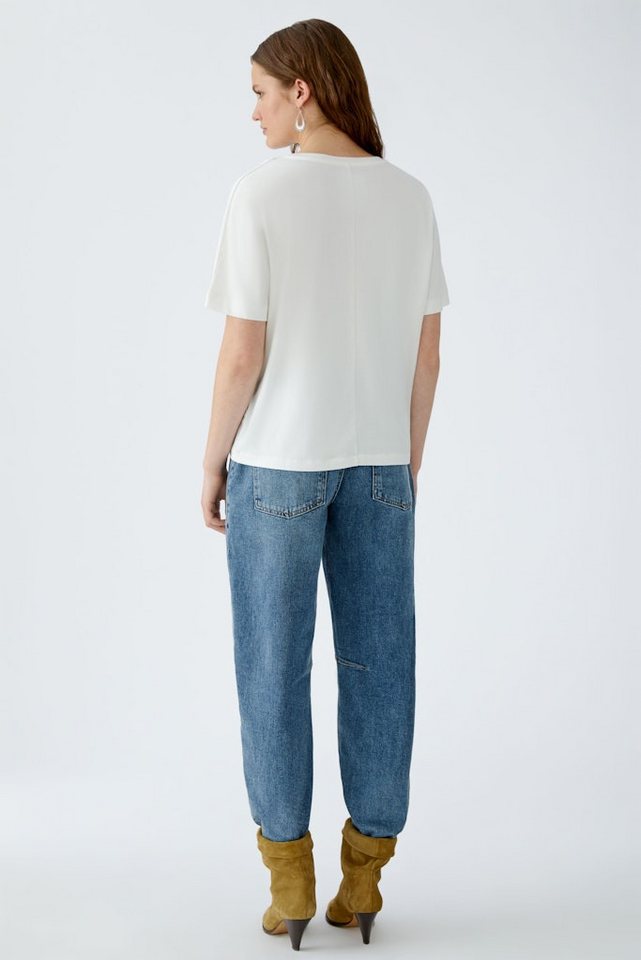 Oui T-Shirt T-Shirt cloud dancer von Oui