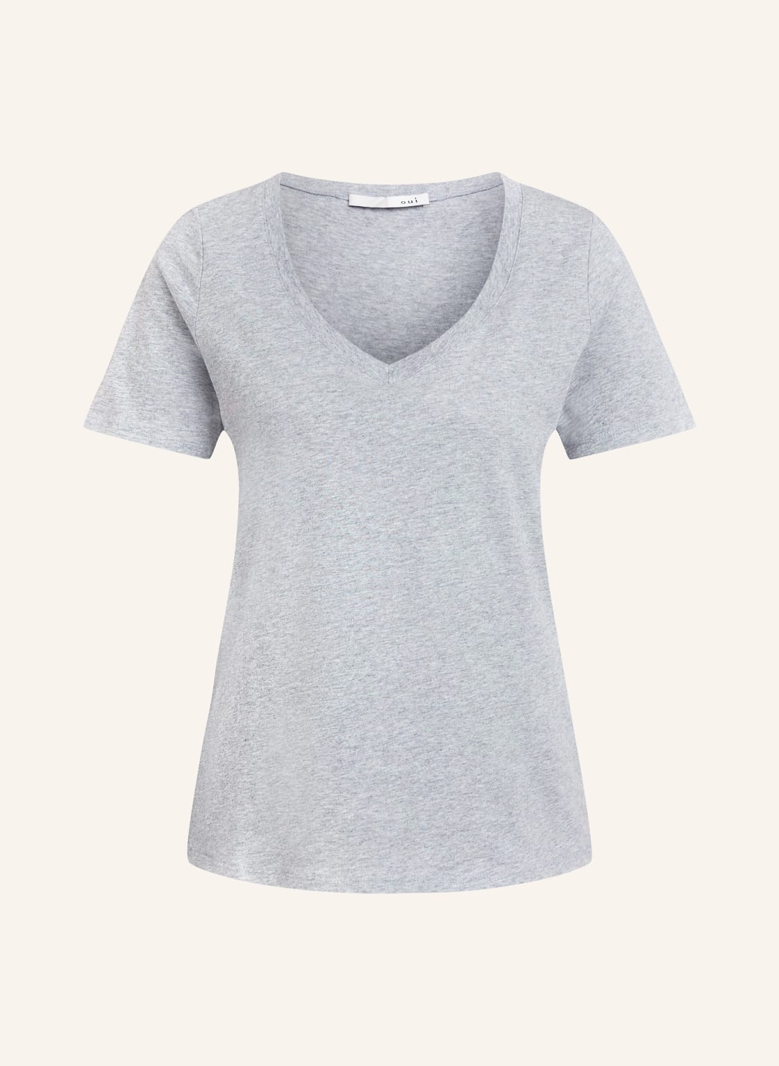 Oui T-Shirt grau von Oui