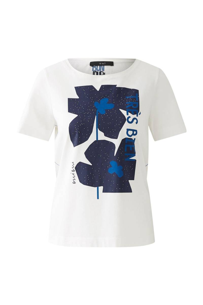 Oui - T-Shirt optic white - Gr. - 36 von Oui