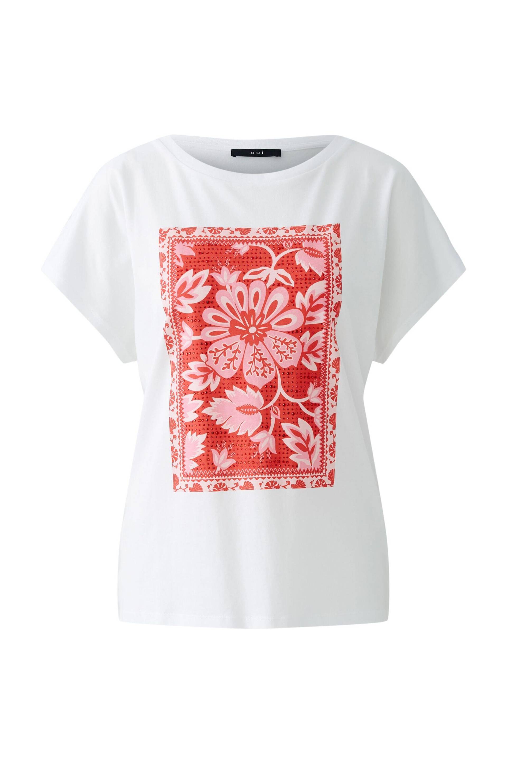 Oui - T-Shirt optic white - Gr. - 38 von Oui