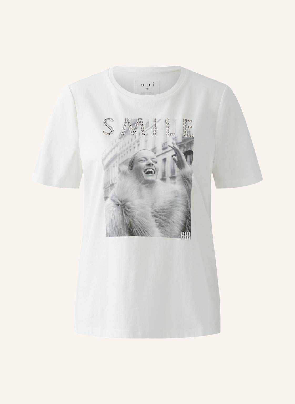 Oui T-Shirt weiss von Oui