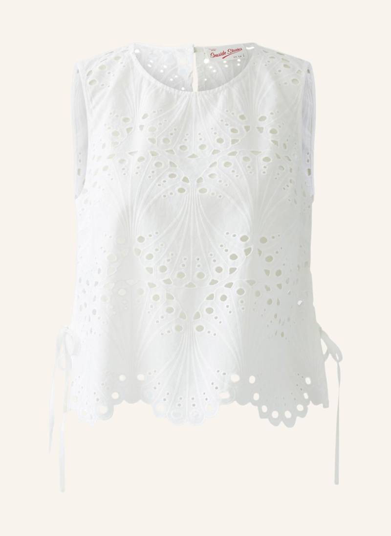 Oui Top Aus Lochspitze weiss von Oui