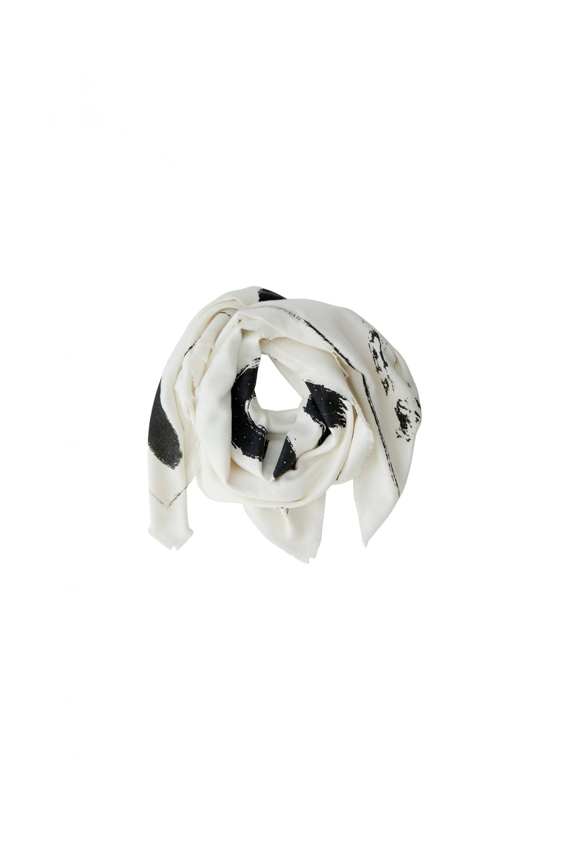 Oui - Tuch white black - Gr. - ONE SIZE von Oui