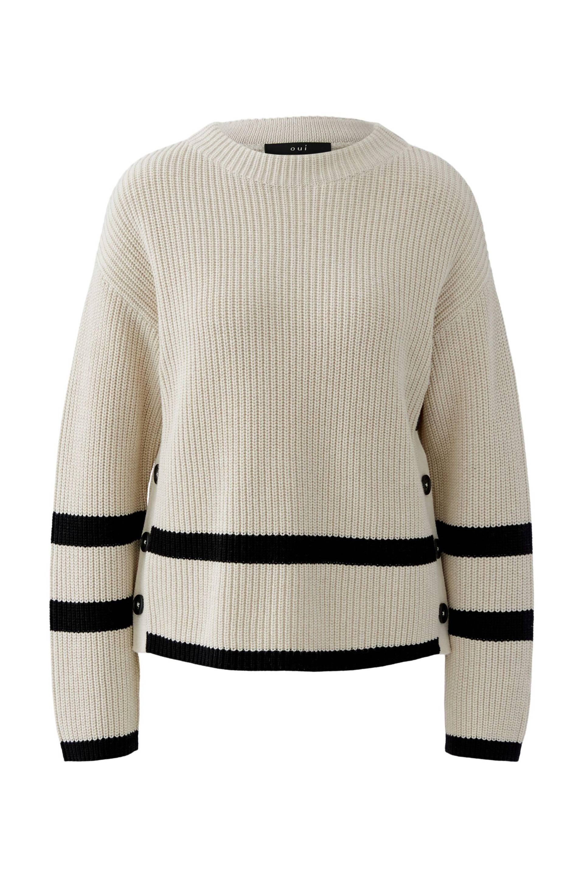 Oui - VINIAH Pullover lt camel grey - Gr. - 34 von Oui