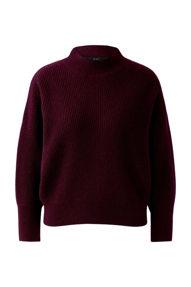 Oui Wollpullover Pullover bramble berry von Oui