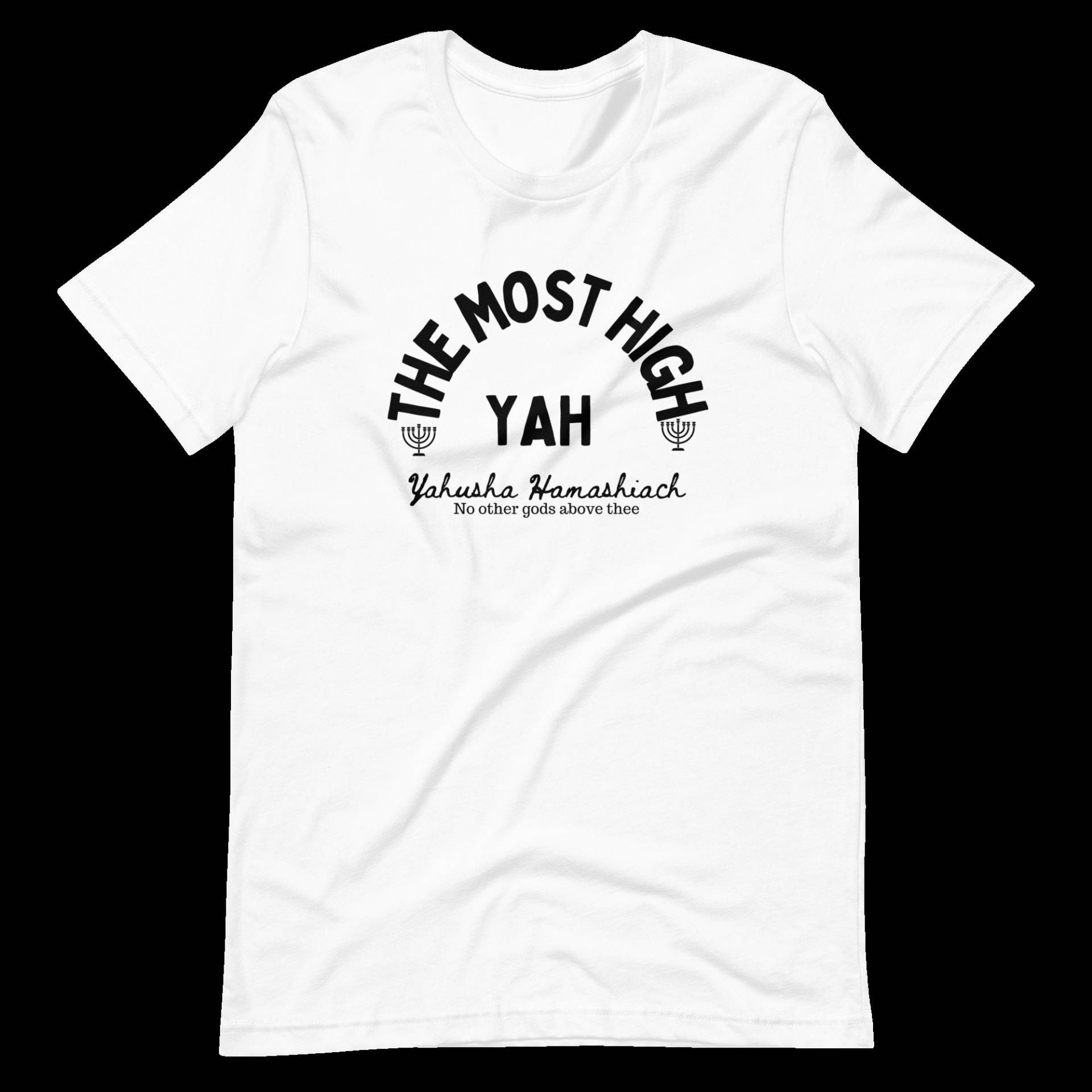 Tmh T-Shirt | Yah Yahusha| Gold Blau Rosa von OuidahPeople